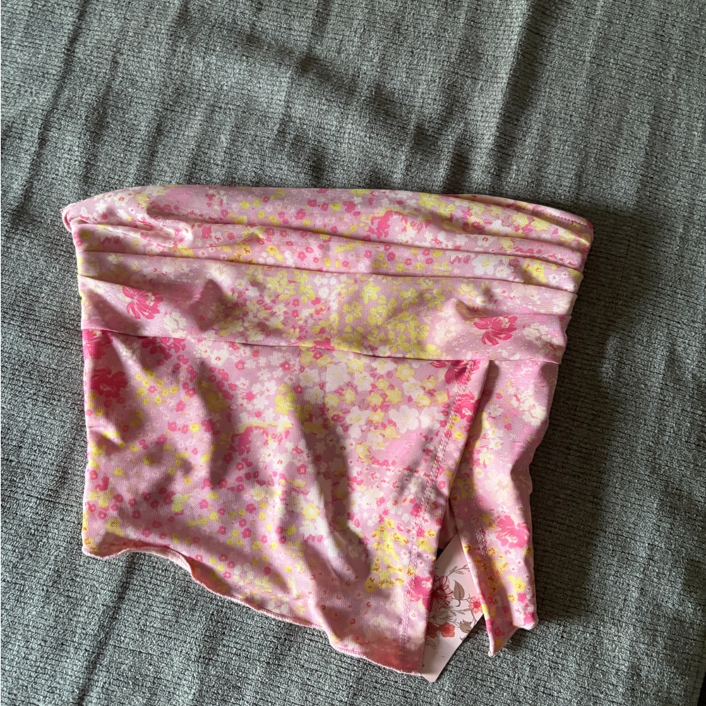 SHEIN Pink Floral Dress